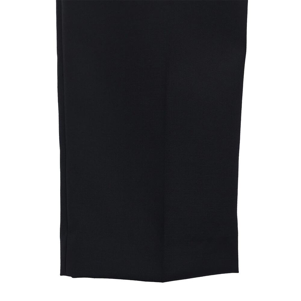 Calvin Klein Mens Slim Fit Wool Dress Pants 40x32 Black Solid Pleated NWT - Picture 10 of 13